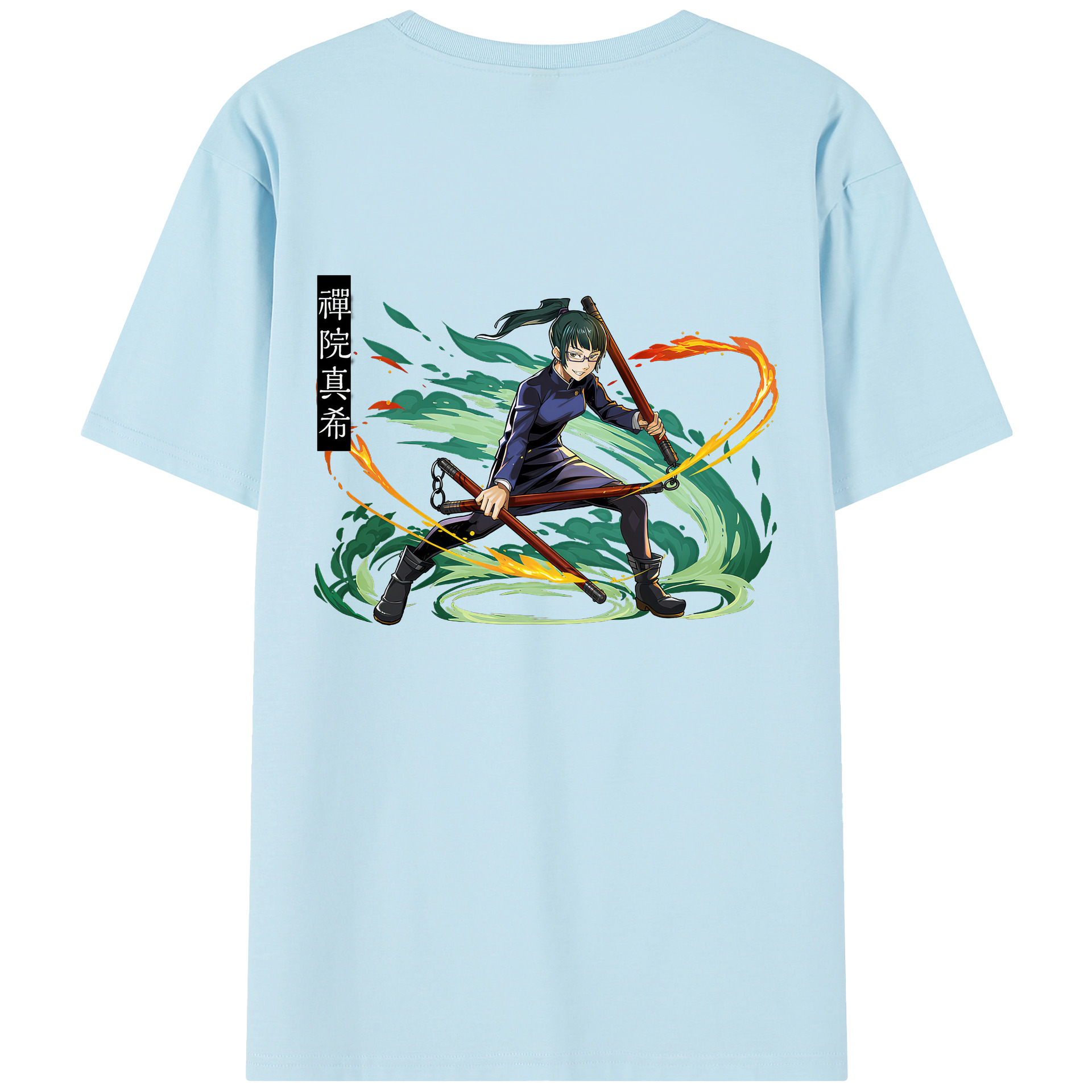 （画像用） 呪術廻戦 Jujutsu Kaisen 綿100％半袖Tシャツ（背面プリント）